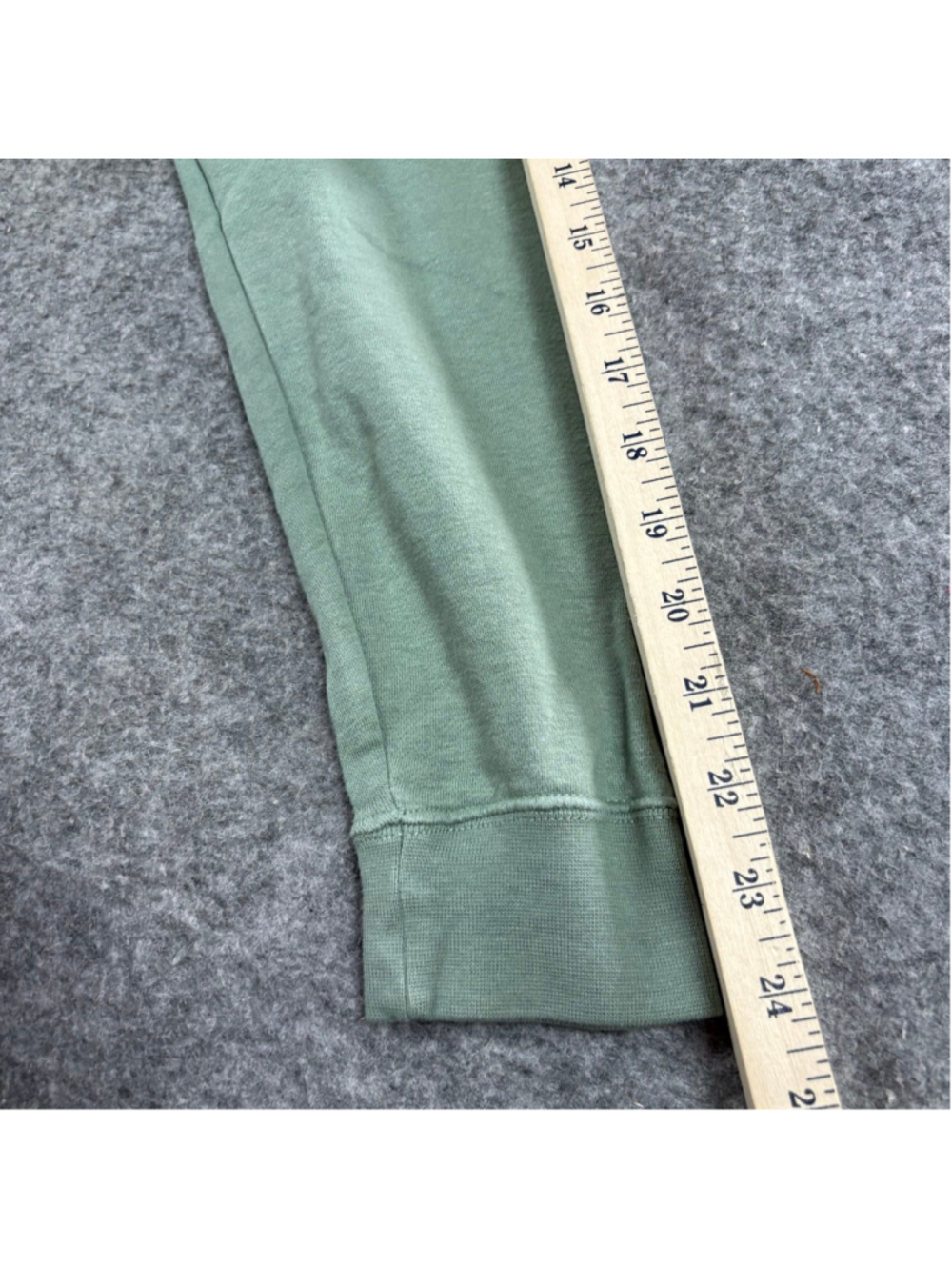 Nike Womens Medium Sage Green Y2K Glitter Logo Cozy Hoodie Sweatshirt - Picture 11 of 11